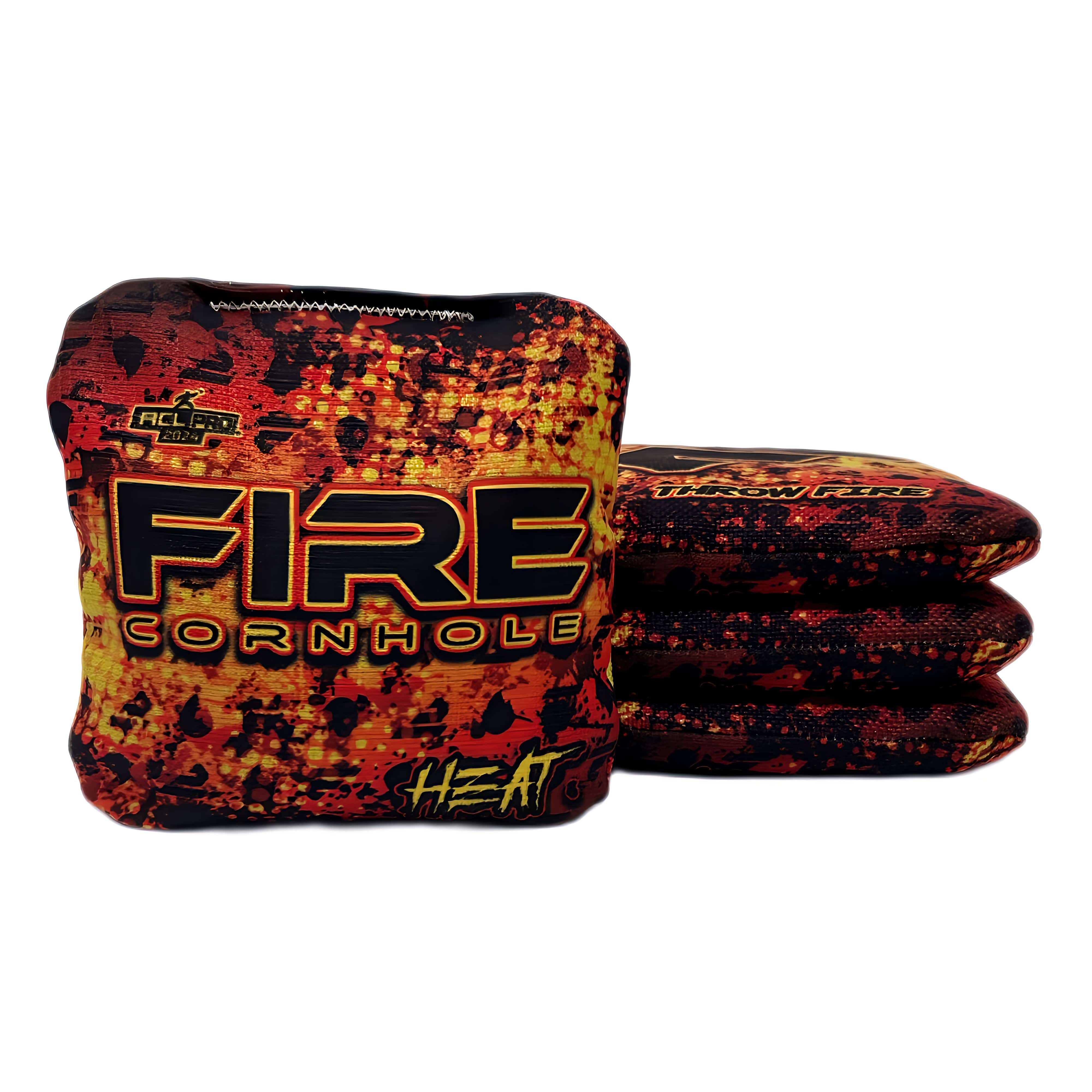 Fire Cornhole 2024 Fire Heat Cornhole Bags - Set of 4