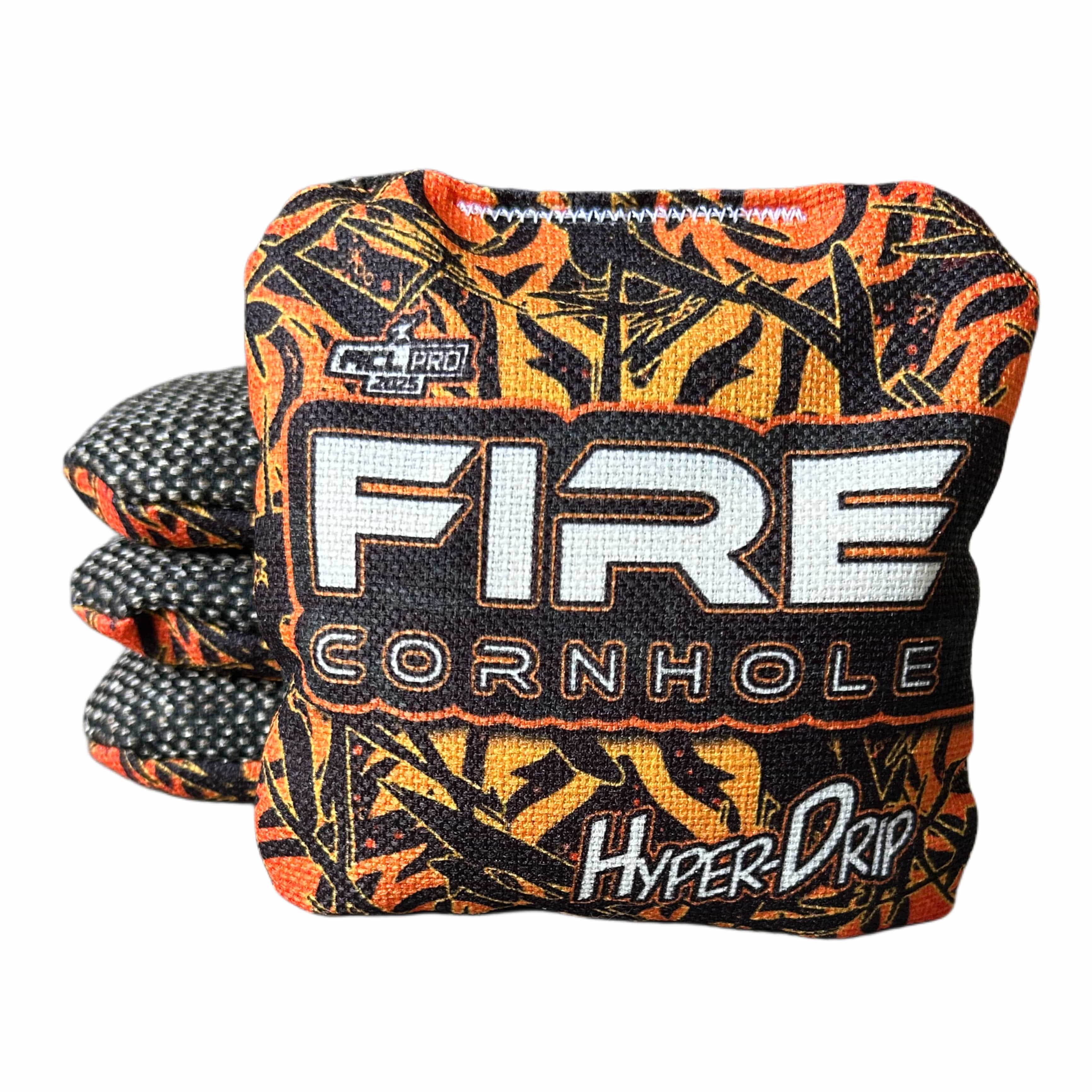 Fire Cornhole 2025 Fire Hyper-Drip Cornhole Bags- Set of 4