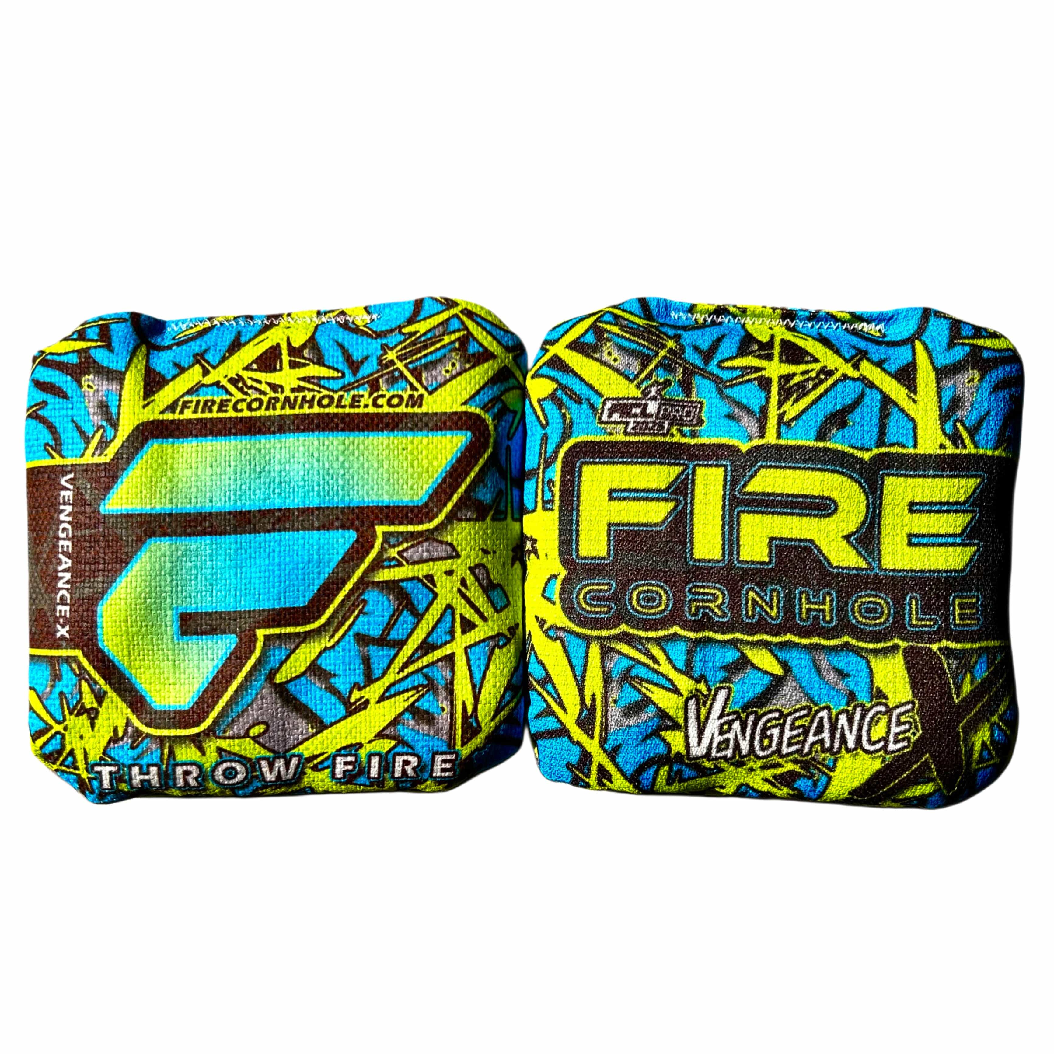 Fire Cornhole 2025 Fire Vengeance X Cornhole Bags - Set of 4