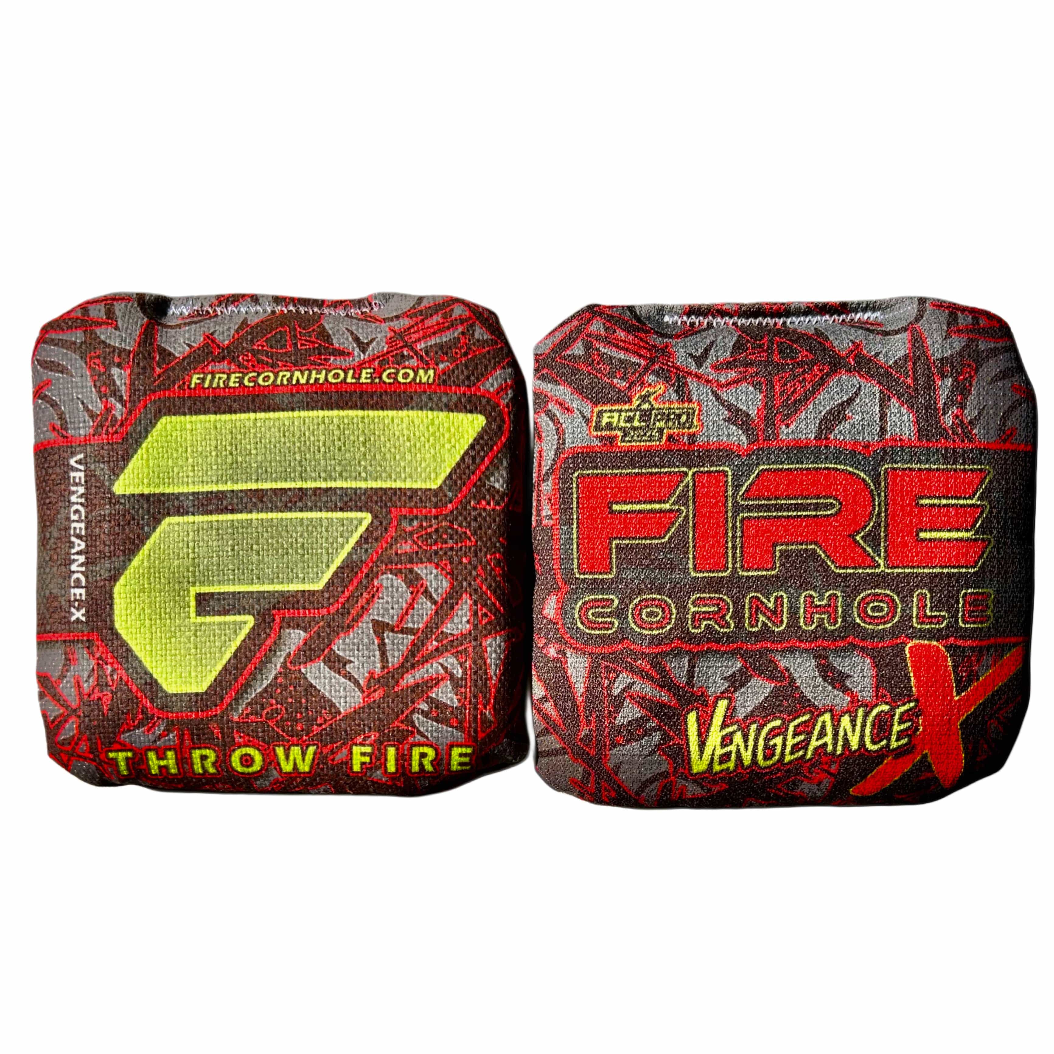 Fire Cornhole 2025 Fire Vengeance X Cornhole Bags - Set of 4