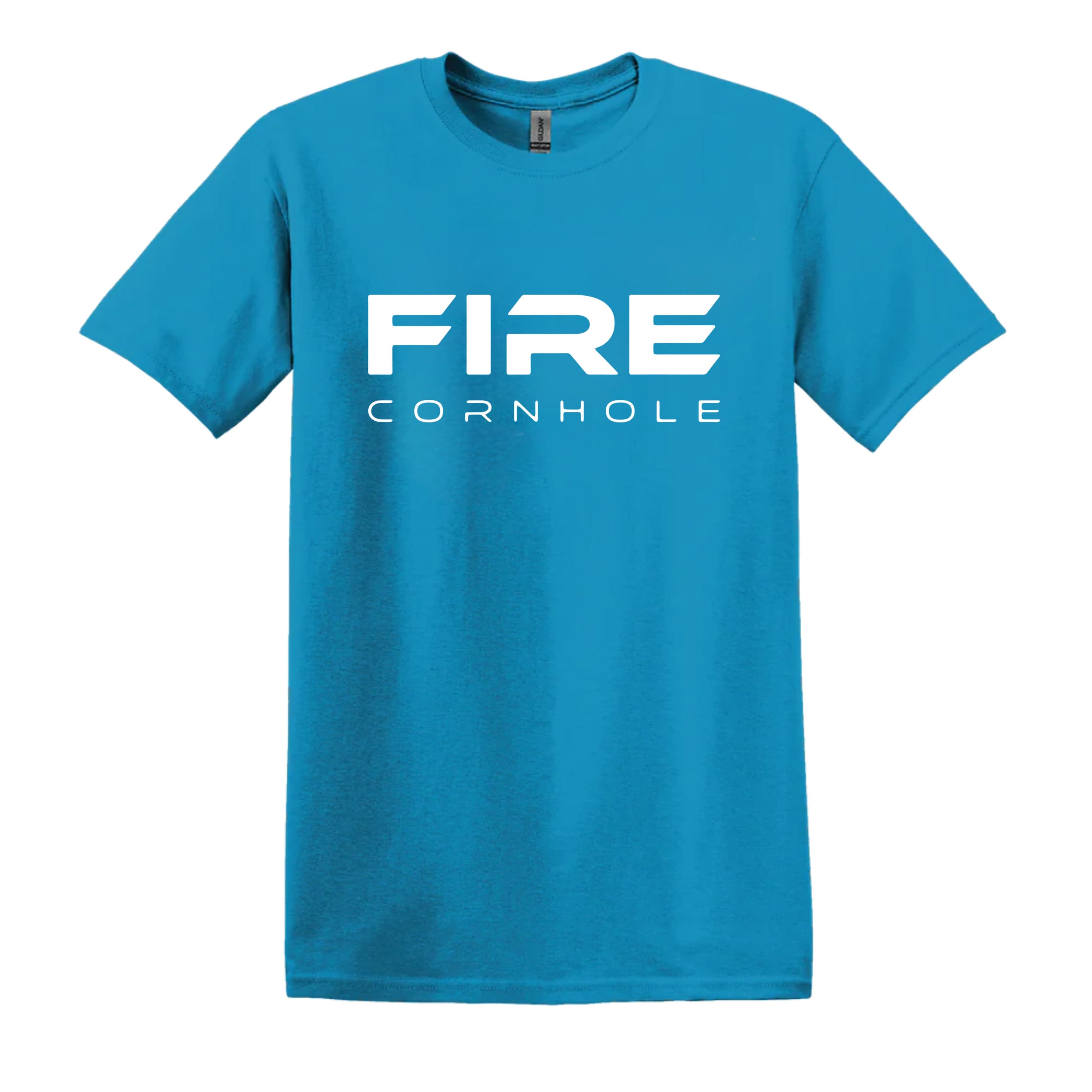 Fire Cornhole Fire Logo Shirt