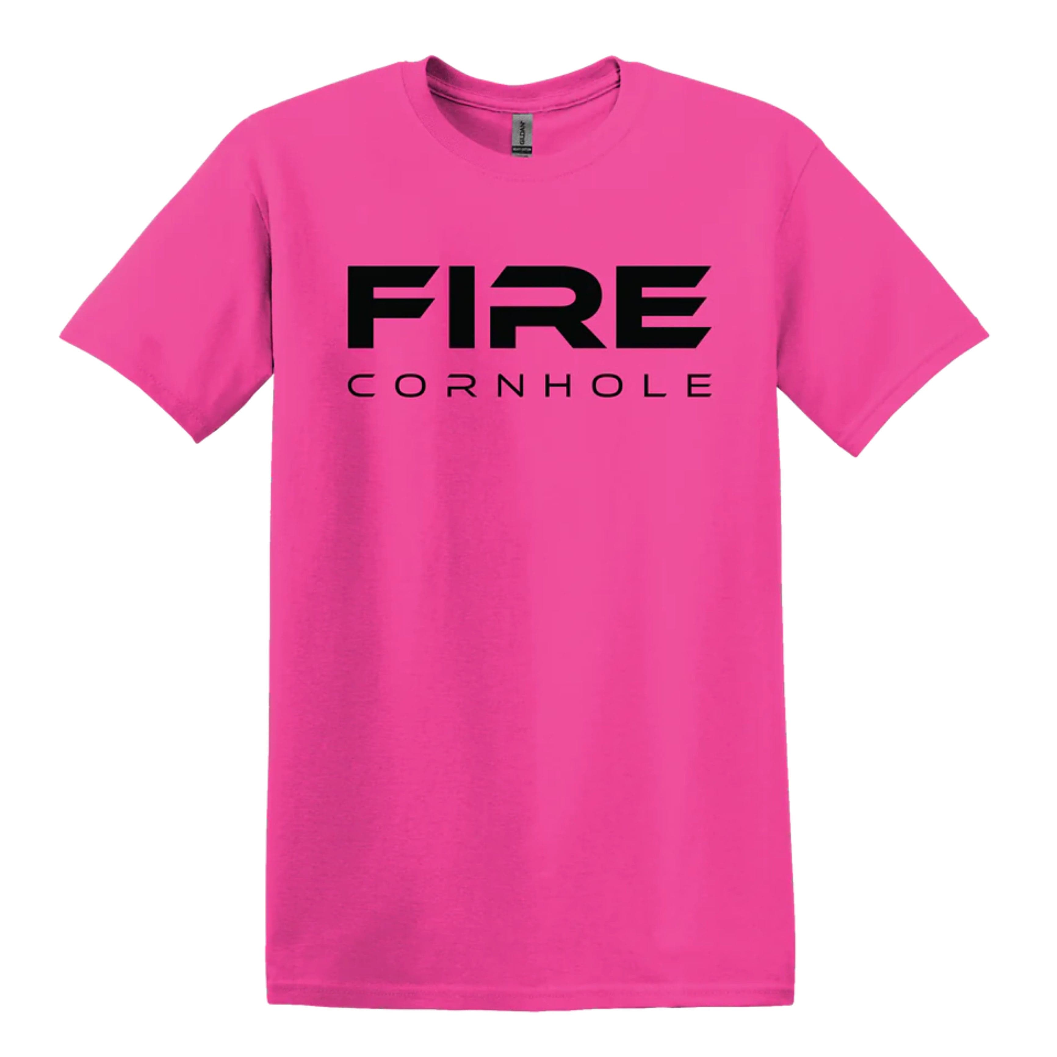 Fire Cornhole Fire Logo Shirt