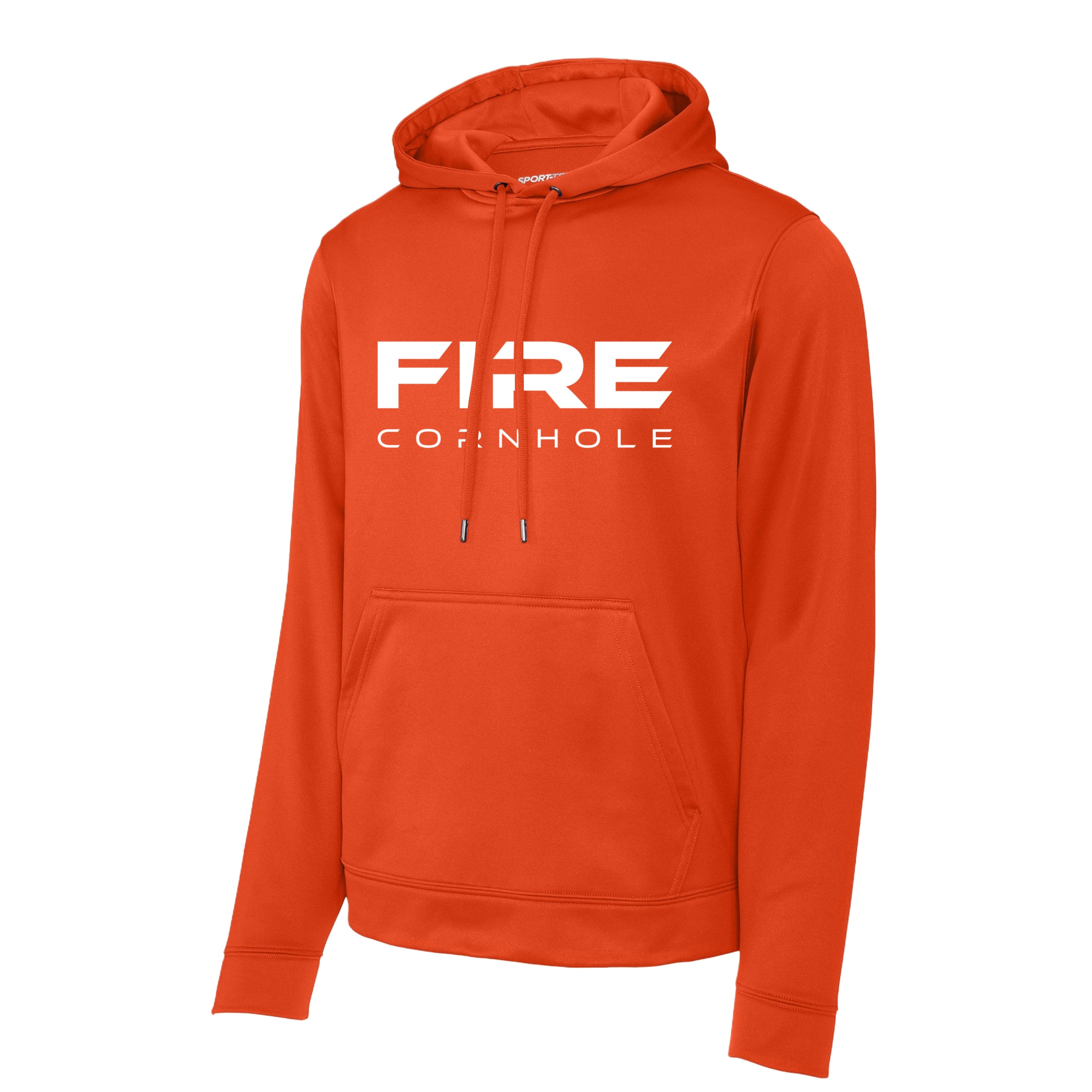 Fire Cornhole Fire Logo Sport-Tek Hoodie