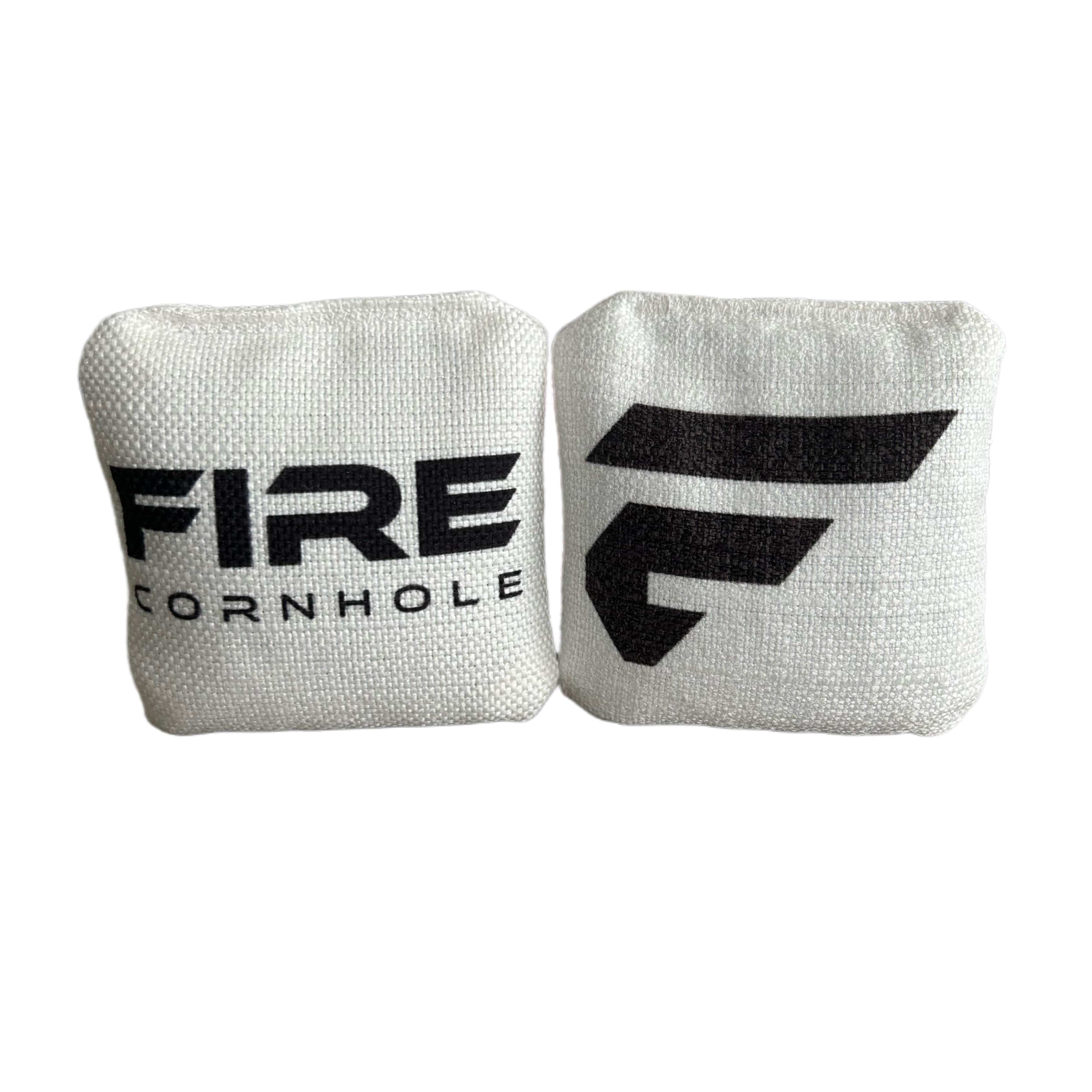 Fire Cornhole Mini Cornhole Bags White - Set of 4