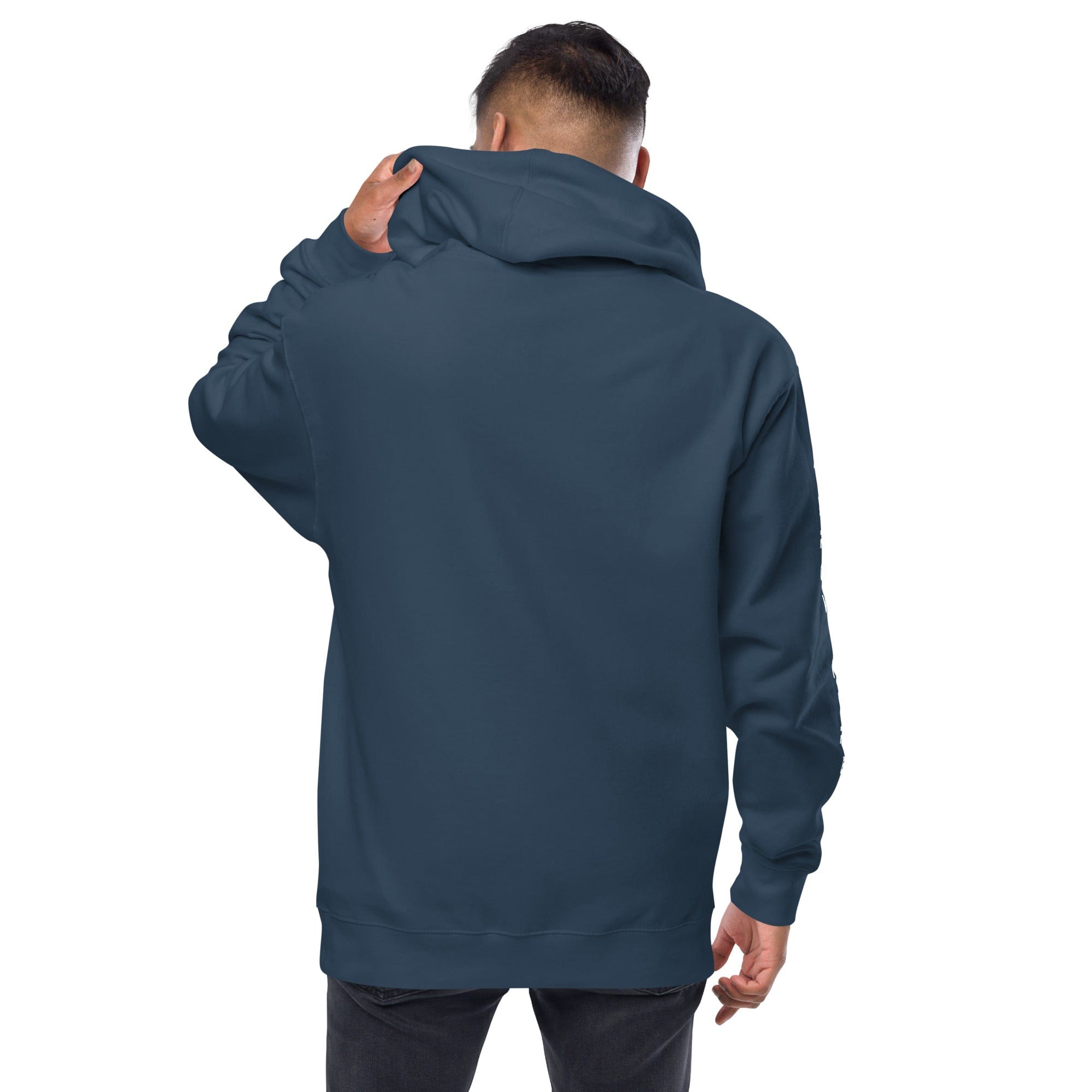 Fire Cornhole Unisex fleece zip up hoodie