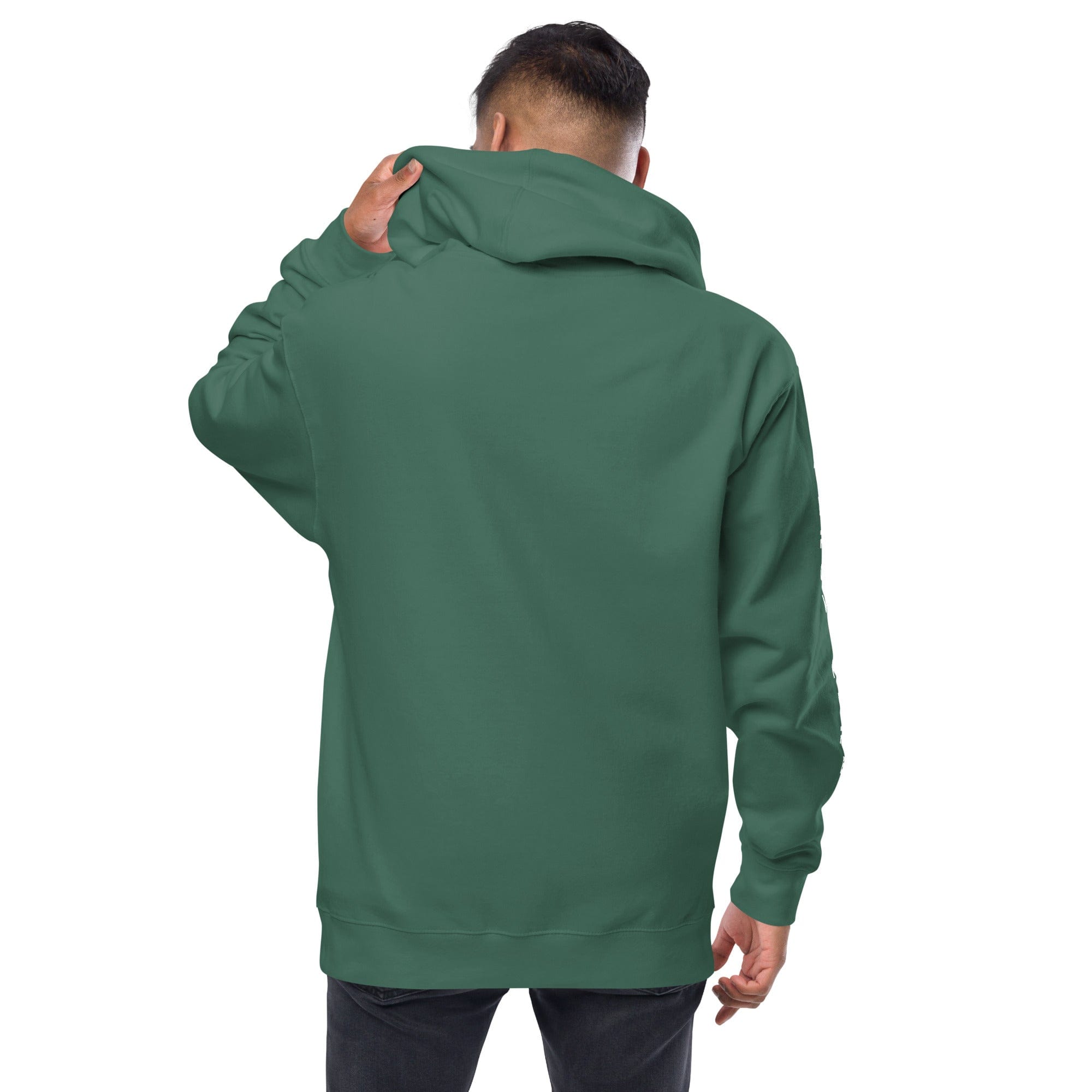 Fire Cornhole Unisex fleece zip up hoodie