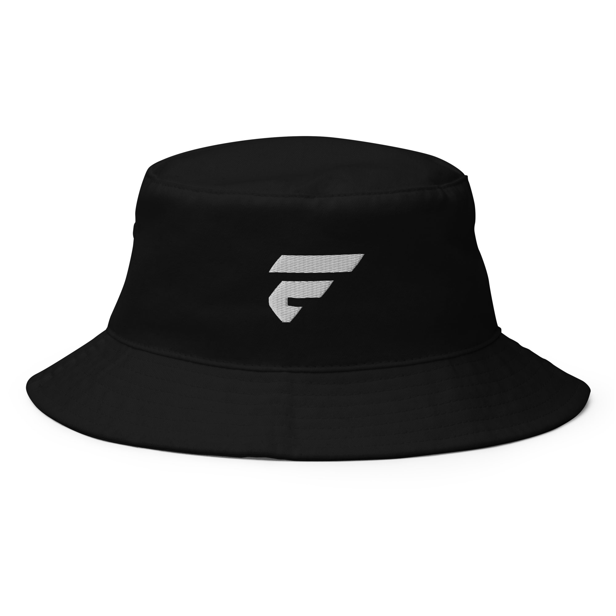 Fire Cornhole Bucket Hat in black